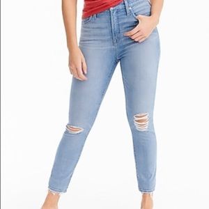 NWT JCrew Curvy Toothpick High Rise Jeans 29